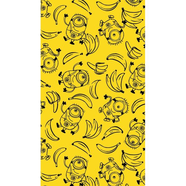 Illumination, Minions & Banana Background, Popular Designs, Minions - MN 22 Thumbnail