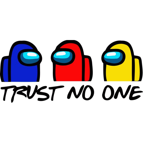 Game, AmongUs Trust No One Template, Popular Designs, Among Us - AMU 7 Thumbnail