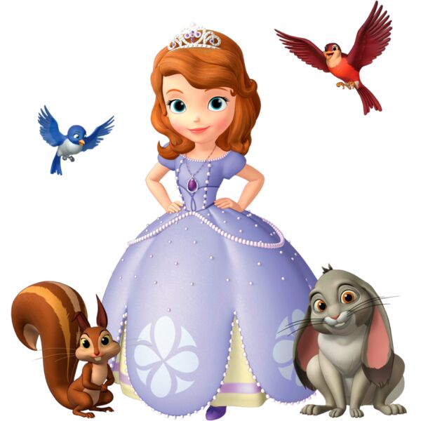 Disney, Sofia with Pets Clipart, Popular Designs, Princess - P 33 Thumbnail