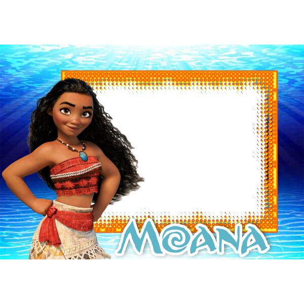 Disney, Moana in the Water Templates, Popular Designs, Princess - P 40 Thumbnail