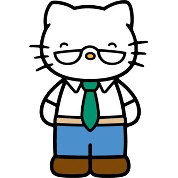 Sanrio, George Clipart, Popular Designs, Hello Kitty - HK 13 Thumbnail
