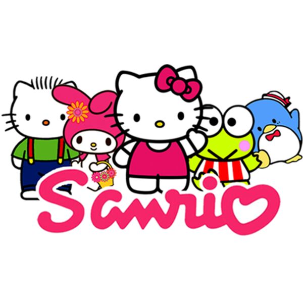 Sanrio, Sanrio Logo Template, Popular Designs, Hello Kitty - HK 17 Thumbnail