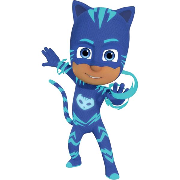 Kids Cartoons, PJ Mask Connor Blue Wolf Kids Boy Superhero Superpowers Clipart, Popular Designs, Kids Characters - BC 1 Thumbnail