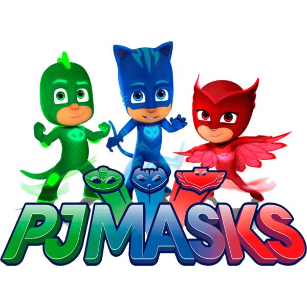 Kids Cartoons, PJ Mask Catboy Blue Wolf Owlette Red Bat Girl Gekko Green Superheroes Superpowers Template, Popular Designs, Kids Characters - BC 5 Thumbnail
