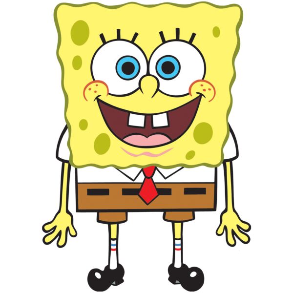 Kids Cartoons, Spongebob Squarepants Yellow Sponge Cute Nickelodeon Clipart, Popular Designs, Kids Characters - BC 62 Thumbnail