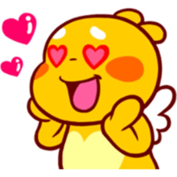 Kids Cartoons, Bigo Cartoon Angel Inlove Heart Eyes Clipart, Popular Designs, Kids Characters - BC 39 Thumbnail