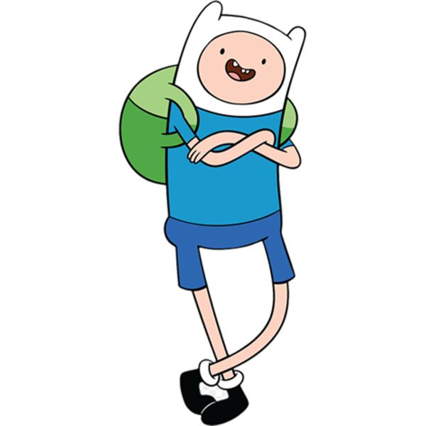Kids Cartoons, Adventure Time Finn the Human Cute Kids Cartoon Network Clipart, Popular Designs, Kids Characters - BC 44 Thumbnail