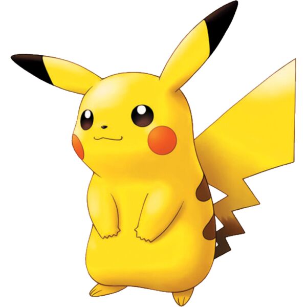 Kids Cartoons, Pokemon Cute Yelllow Pikkachu Electric Happy Clipart, Popular Designs, Kids Characters - BC 42 Thumbnail