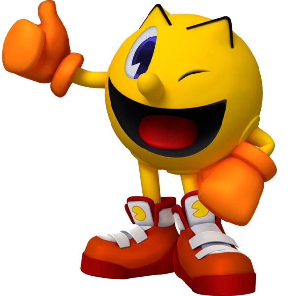 Kids Cartoons, Pacman and the Ghostly Adventures Like Sign Smirk Smile SEGA Characters Clipart, Popular Designs, Kids Characters - BC 56 Thumbnail