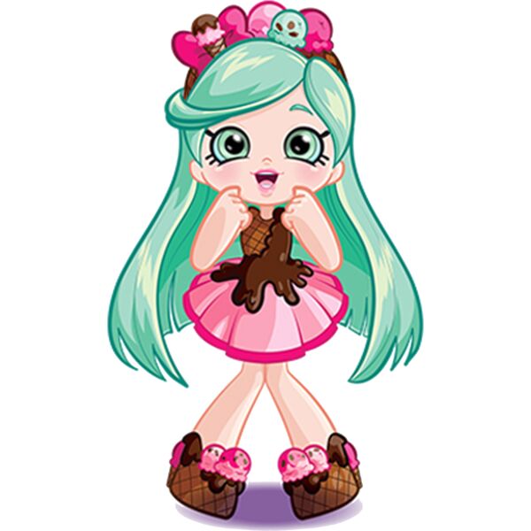 Kids Cartoons, Shopkins Chef Club Miss Sprinkles Cute Girl Character Dress Clipart, Popular Designs, Kids Characters - GC 8 Thumbnail