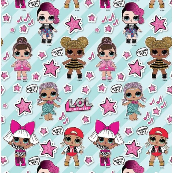 Kids Cartoons, LOL Surprise Cute Girl Dolls Stars and Music Background, Popular Designs, Kid Characters - GC 15 Thumbnail