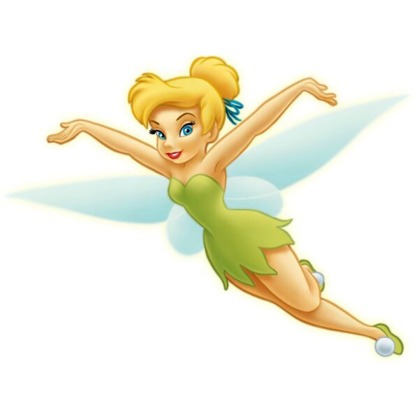 Kids Cartoons, Peter Pan Character Tinker Bell the Fairy Clipart, Popular Designs, Kids Characters - GC 41 Thumbnail