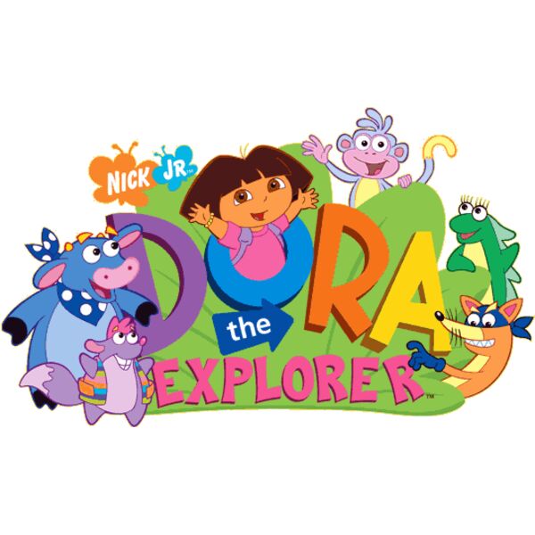 Kids Cartoons, Dora the Explorer and Friends Boots the Monkey Swiper the Fox Tico the Squirrel Benny the Cow Isa the iguana Template, Popular Designs, Kids Characters - GC 40 Thumbnail