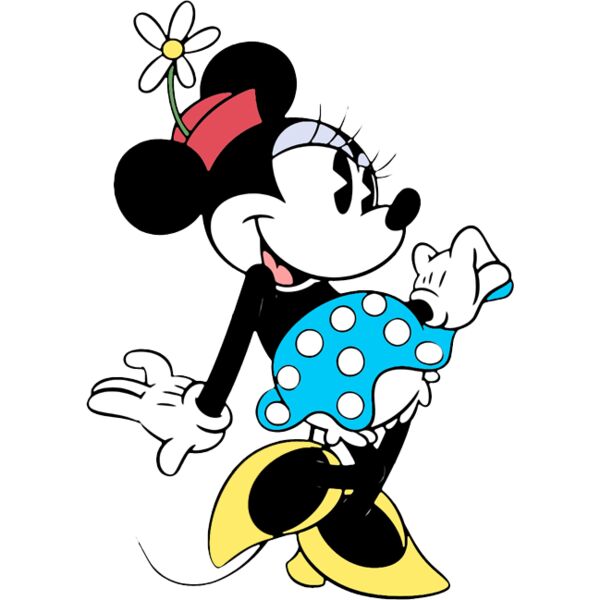 Disney, Beautiful Minnie Mouse Clipart, Popular Designs, Minnie Mickey Mouse - MM 7 Thumbnail