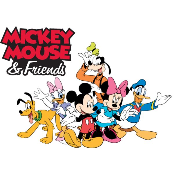 Disney, Mickey Mouse & Friends Logo Template, Popular Designs, Minnie Mickey Mouse - MM 17 Thumbnail
