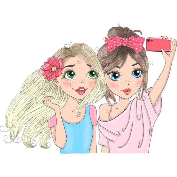 2 Teenage Girls, Best Friends Designs, Bestfriends, Bestfriend Statements, Mugs, Bags, Tumbler, Fans, BF4 Thumbnail