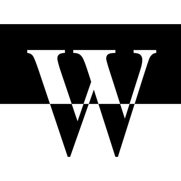 Clipped Alphabet, Boxed Alphabet, Clipped Letters, Monogram Fonts, Silhouette Fonts, Boxed Fonts, W Thumbnail