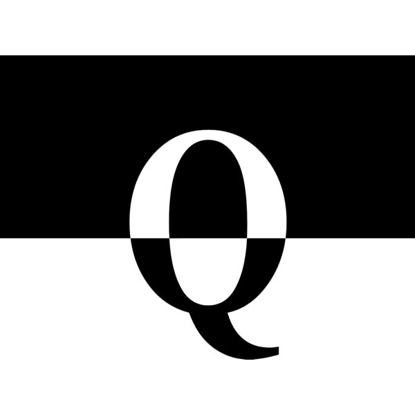 Clipped Alphabet, Boxed Alphabet, Clipped Letters, Monogram Fonts, Silhouette Fonts, Boxed Fonts, Q Thumbnail