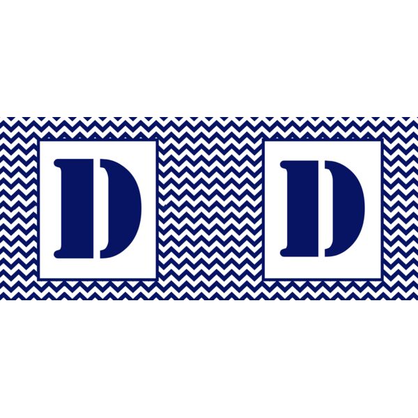 Geometric Background Pattern, Full Print Background with Initial, Editable Initial, Wave Pattern, Geometric Pattern, Wave Pattern, Blue Pattern, Mug Full Print, P4 Thumbnail