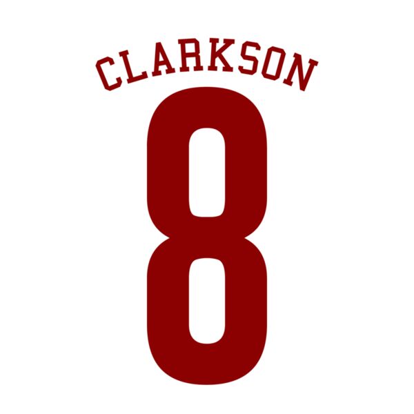 Name & Number, Basketball Jersey Number, Name and Number, Editable Name, Editable Number, Changeable Number, Changeable Text, Jersey Number Thumbnail