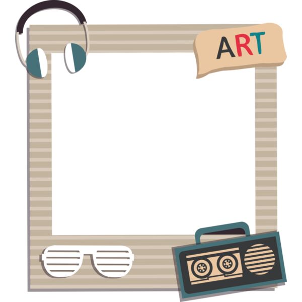 Sticky Note, Cream Stripe, White Shutter Shades, Headphones, Boom Box, Art Quote, Insert Photo, Pillow - CP4 D Thumbnail