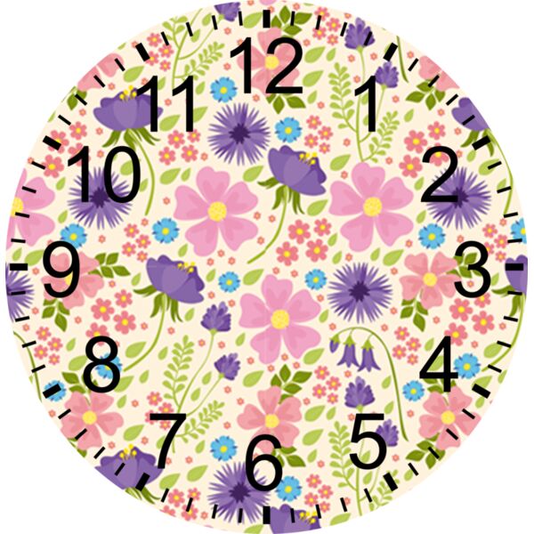 Floral Background, Floral Theme, Colorful Flowers, Floral Design, Customizable Name, Customizable Statement, - WC 1 Thumbnail