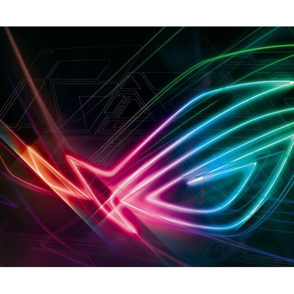 Neon Design, Colorful Lights, ROG Logo Light, Republic of Gamers - GAMING LOGO Thumbnail