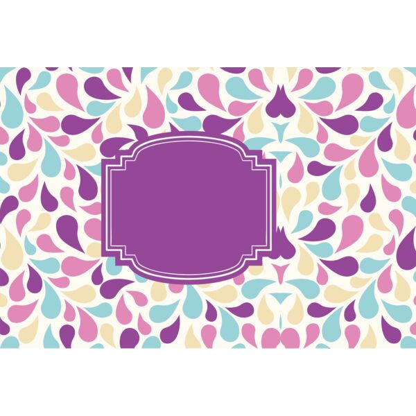 Colorful Water Drops Theme, Colorful Water Drops Background, Colorful Water Drops Design, Customizable Name - SD 19 Thumbnail