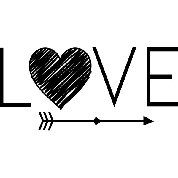 Couple Designs, Editable Black & White Vector Color, Love Statement Arrow, Mens Design, Digital Printing, Sublimation Printing, Shirt Print, Mug Print, Keychain Print, Polo Shirt Print, Jacket Print, Mug Print, Customizable, Personalize Gift - CC12 - A Thumbnail