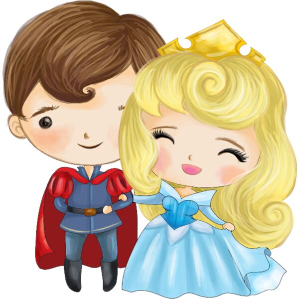 Couple Designs, Cliparts, Brown, Yellow, Sky Blue, Red, Violet and Black, PNG Design, Cinderella and Prince, Beautiful Princess and Prince, Men and Ladies Design, Digital Printing, Sublimation Printing, Spot Print, Shirt Print, Mug Print, Keychain Print.  Thumbnail