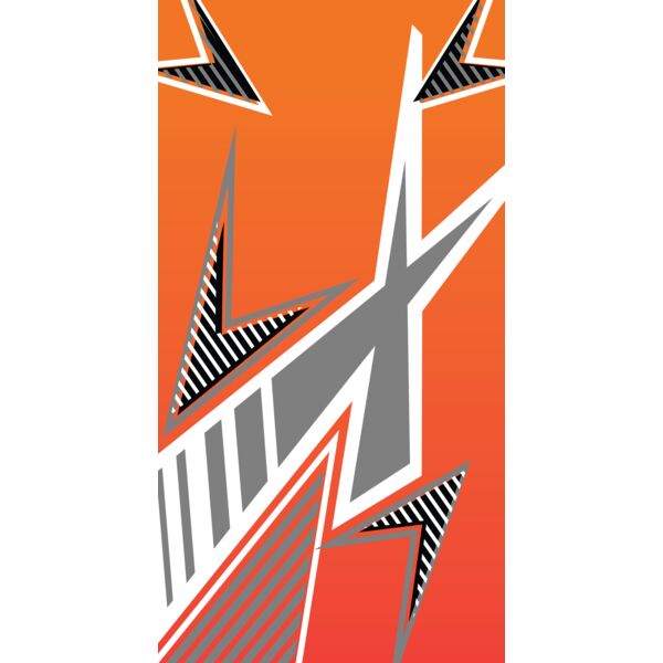 Sublimation, Background, Full Background, Changeable, Gradient, Orange, JPEG, Sporty Design, Arrow Edge Design, Mens Design, Sublimation Printing, Digital Printing, Full Print, Shirts, Mugs, Keychain, Poloshirt, Jacket, Customizable, Personalized Gift - S Thumbnail