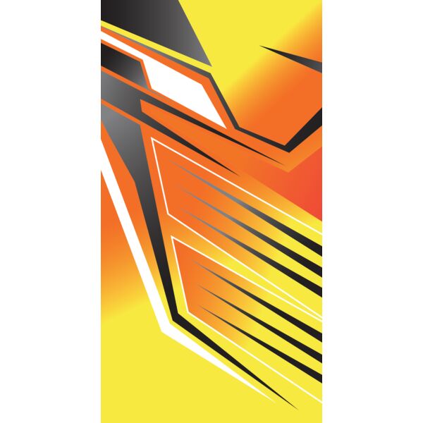 Sublimation, Background, Full Background, Changeable, Gradient, Yellow, JPEG, Sporty Design, Robot Face Design, Mens Design, Sublimation Printing, Digital Printing, Full Print, Shirts, Mugs, Keychain, Poloshirt, Jacket, Customizable, Personalized Gift - S Thumbnail