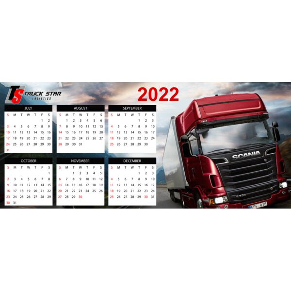 Landscape Tent Calendar, Changeable Photo - 2 Thumbnail