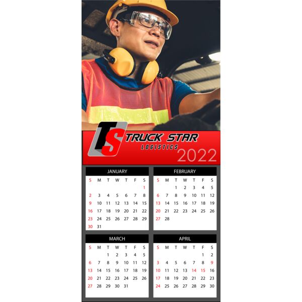 Long Portrait Calendar - Changeable Photo Set 1 Thumbnail