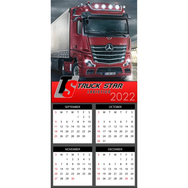 Long Portrait Calendar - Changeable Photo Set 3 Thumbnail