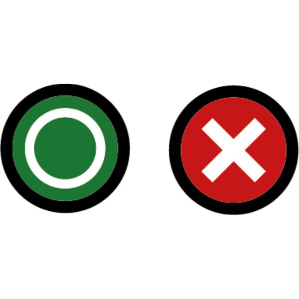 Squid Game, Background, Cliparts, Solid Color, Black, Green, Red and White, PNG, Yes or No, Ignore or Accept, Mens Design, Ladies Design, Digital Printing, Full Print, Shirts, Mugs, Keychain, Poloshirt, Jacket, Customizable, Popular, Personalized Gift - S Thumbnail