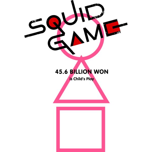 Squid Game,Templates, Solid Color, Pink, Black and Red, PNG, Squid Game Statement, Shapes Symbol, Mens Design, Ladies Design, Digital Printing, Full Print, Shirts, Mugs, Keychain, Poloshirt, Jacket, Customizable, Popular, Personalized Gift - SQG 3 Thumbnail