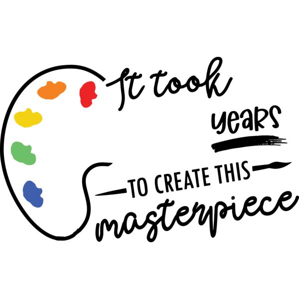 Adult Birthday Statements,Statement, Solid Color, Blue, Green, Yellow, Orange and Red, PNG, To Look Years to Create This Masterpiece, Mens Design, Ladies Design, Digital Printing, Full Print, Shirts, Mugs, Keychain, Poloshirt, Jacket, Customizable, Popula Thumbnail