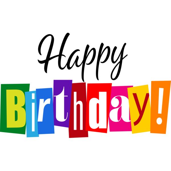 Birthday Typography , Statement , Solid Color , Violet , Red , Green , Orange and Blue Design , Vector Design , Happy Birthday , Party Design , Digital Printing , Customizable , Personalized Gift - BT 28 Thumbnail