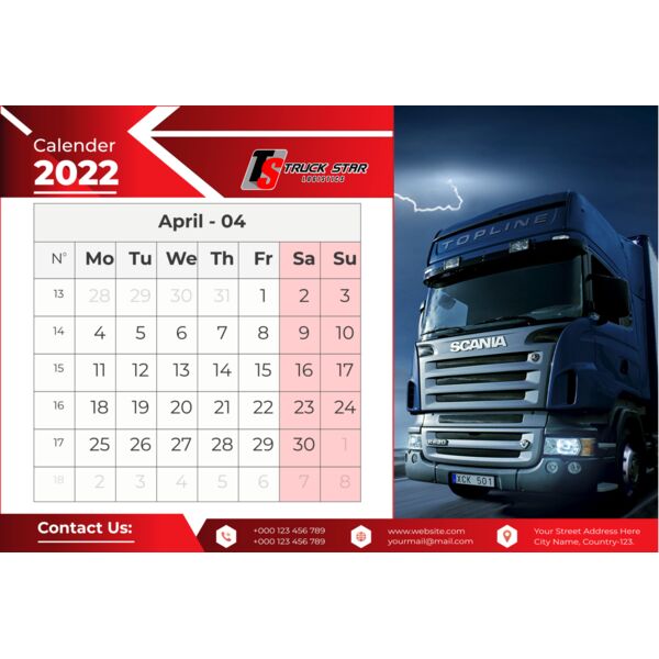 Calendar Design 12.91x8.75 - Page 4 Thumbnail