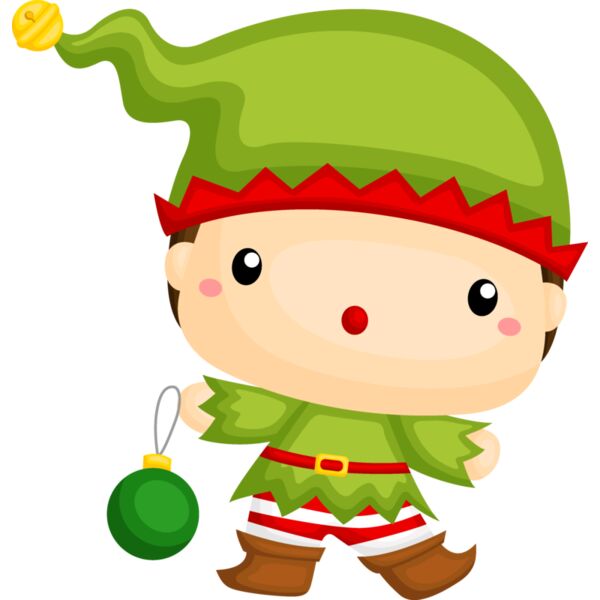 Christmas Designs , Clipart Selection , Clipart , Brown , Red , Green , Yellow , Black and White , PNG , Christmas Clipart Designs ,  Elf Kid, Mens Design , Ladies Design , Digital Printing , Full Print , Shirts , Mugs , Keychain , Poloshirt , Jacket , Cu Thumbnail