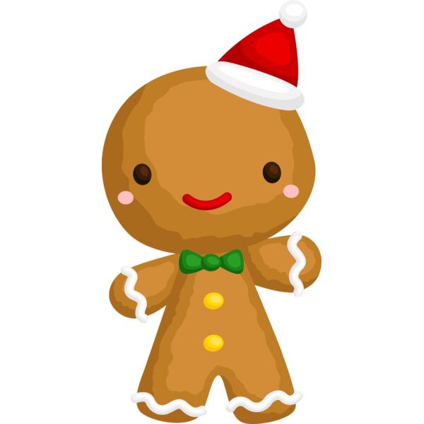 Christmas Designs , Clipart Selection , Clipart , Brown , Red , Green , Yellow , Black and White , PNG , Christmas Clipart Designs , Cookie Man , Mens Design , Ladies Design , Digital Printing , Full Print , Shirts , Mugs , Keychain , Poloshirt , Jacket , Thumbnail