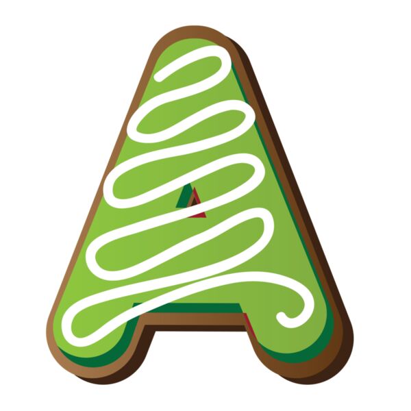 Christmas Designs , Family Designs , Clipart , Brown , Green and White , PNG , Christmas Initials Designs , Initial A , Mens Design , Ladies Design , Digital Printing , Full Print , Shirts , Mugs , Keychain , Poloshirt , Jacket , Customizable , Personaliz Thumbnail