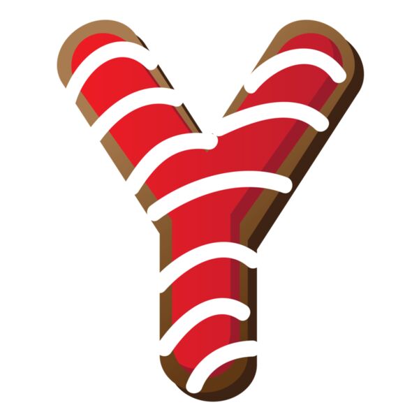 Christmas Designs, Family Designs, Clipart, Red, White and Brown, PNG, Christmas Initials Designs, Letter Y, Mens Design. Ladies Design, Digital Printing, Full Print, Shirts, Mugs, Keychain, Poloshirt, Jacket, Customizable, Personalized Gift - CHF-1D Y Thumbnail