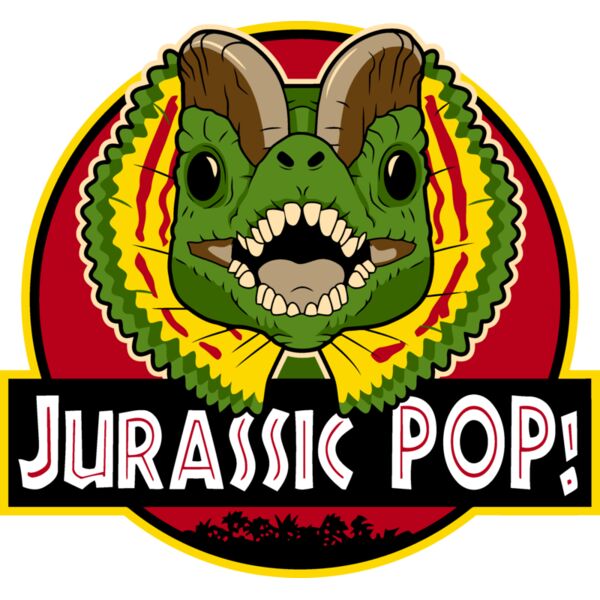 Funko POP , Template , Solid Color , Yellow , Green , Brown , Red , Black and White , PNG , Jurrasic Park , Triceratops Dinosaur , Jurrasic Pop , Digital Printing , Customizable , Personalized Gift - Funko Jurasic Pop Thumbnail