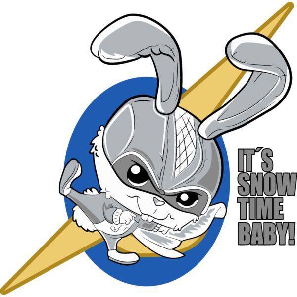 Mugs Designs , Template , Solid Color , Blue , Yellow , Gray , Black and White , PNG , Funko Pop , Snowball the Rabbit , Secret Life of Pets , Digital Printing , Customizable , Personalized Gift - Snowball Thumbnail