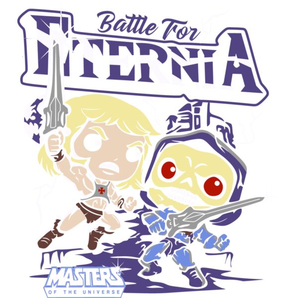 Mugs Designs , Template , Solid Color , Pink , Violet , Yellow , Red , Cream , Gray , Brown , PNG , Funko Pop , He-man and Skeletor Battle for Eternia , Digital Printing , Customizable , Personalized Gift - Funko Battle For Eternia Thumbnail