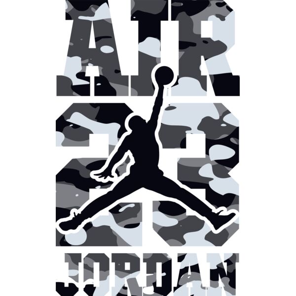 BRAND , Air Jordan Gradient , Template , Camouflage , PNG , Air Jordan Designs , Air Jordan 23 Jumpman Gradient Camo , Men Designs , Digital Printing , Customizable , Personalized Gift - Air Jrdn Gradient+Camo 06 Thumbnail