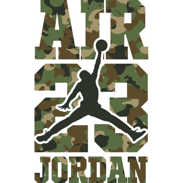 BRAND , Air Jordan Gradient , Template , Camouflage , PNG , Air Jordan Designs , Air Jordan 23 Jumpman Gradient Camo , Men Designs , Digital Printing , Customizable , Personalized Gift - Air Jrdn Gradient+Camo 05 Thumbnail