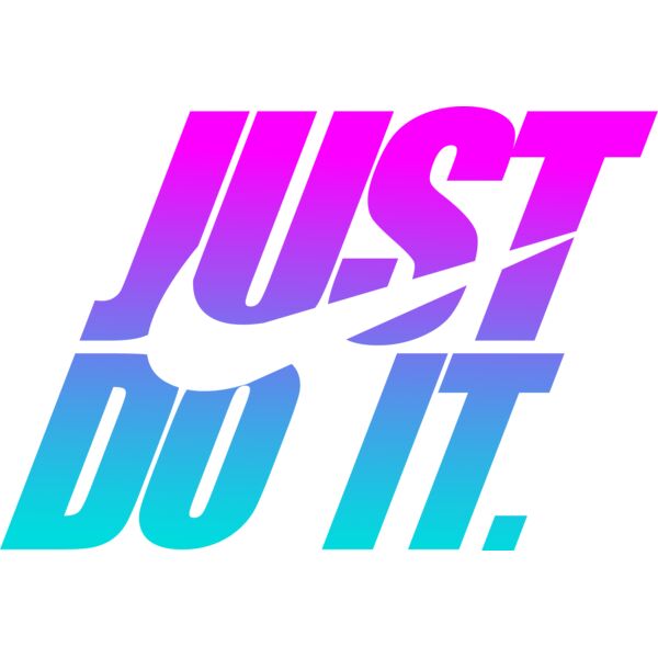 BRAND , Just Do It , Template , Gradient , PNG , Just Do It Designs , Just Do It Statement , Nike Logo Watermark , Men Designs , Digital Printing , Customizable , Personalized Gift - JDI Gradient Sneakers 02 Thumbnail